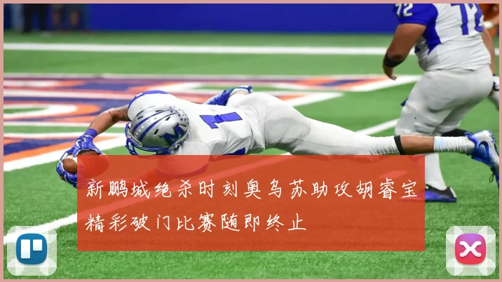 新鹏城绝杀时刻奥乌苏助攻胡睿宝精彩破门比赛随即终止